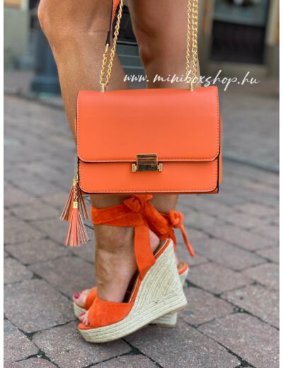 WEDGE Sandal - Orange Love