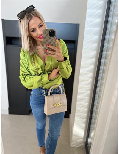 CHACHA szatén body
