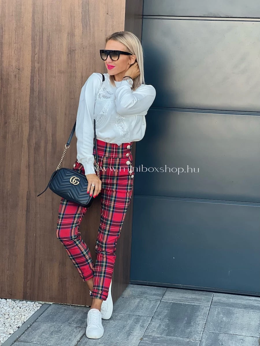 DIXIE magasított derekú nadrág