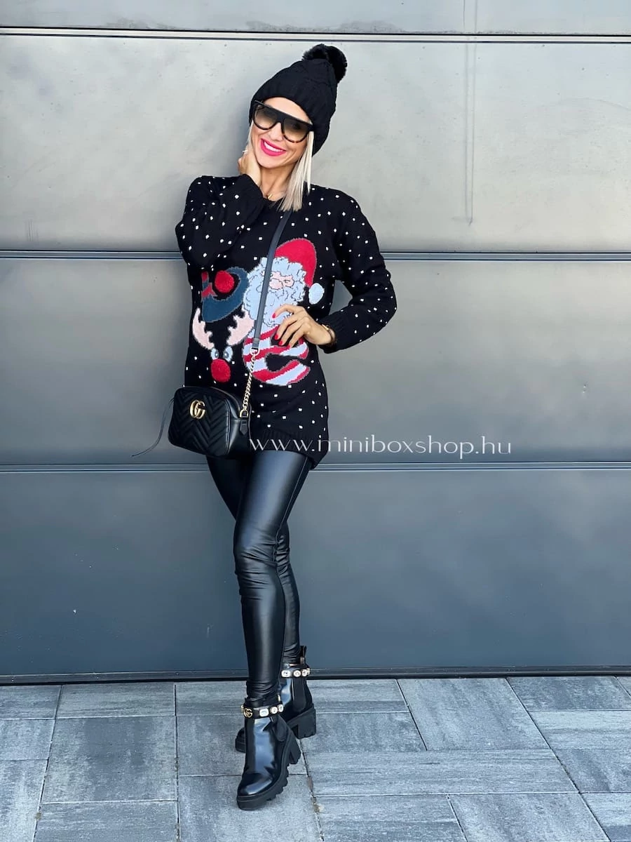 SANTA CLAUS kötött pulóver