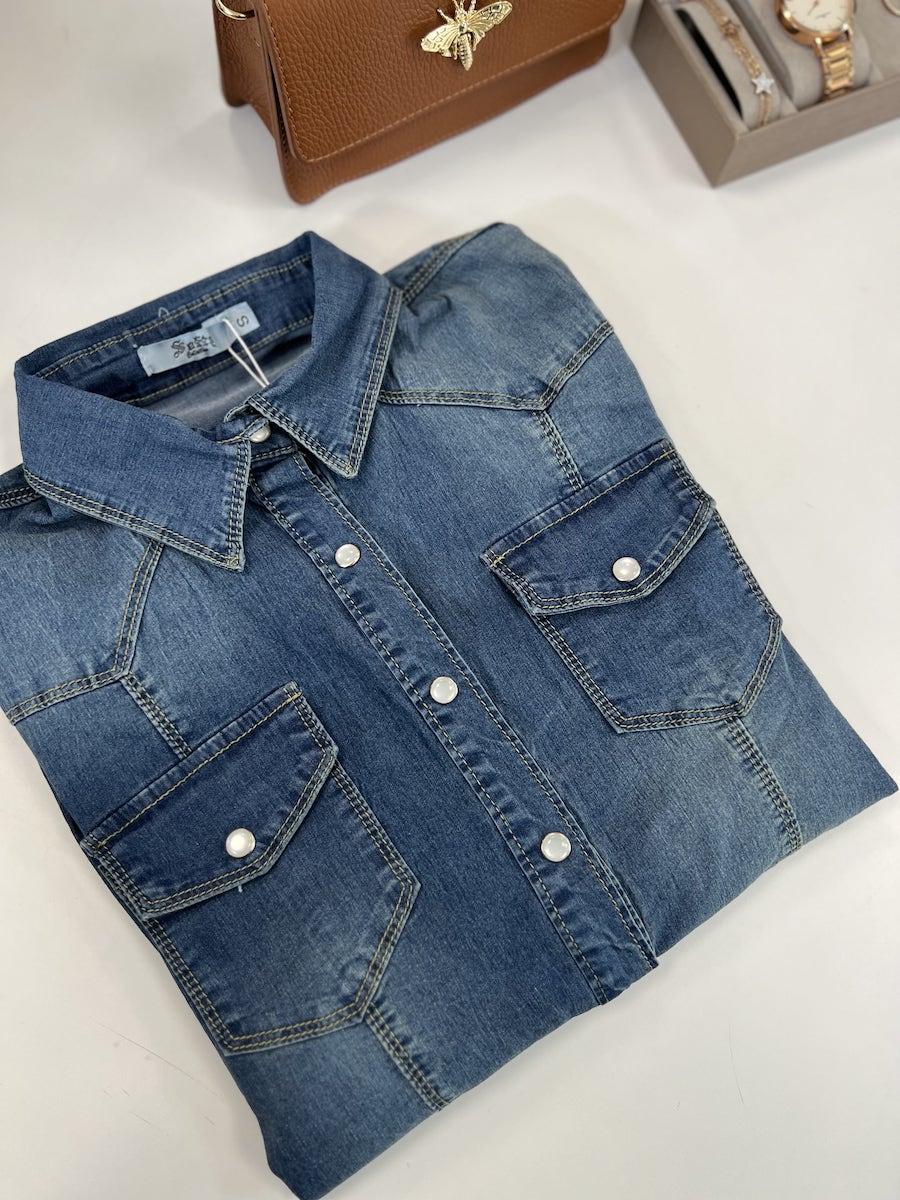 DENIM Soft francia farmering