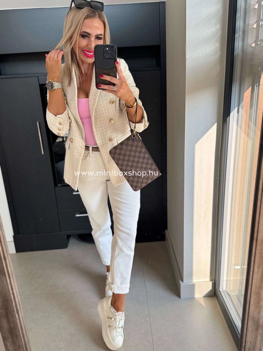 ILDE NUDE Mom farmernadrág