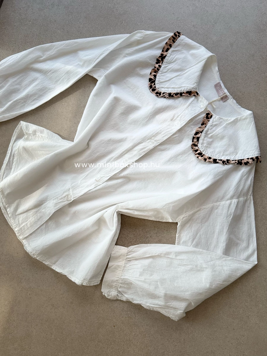 LEO francia fehér pamuting