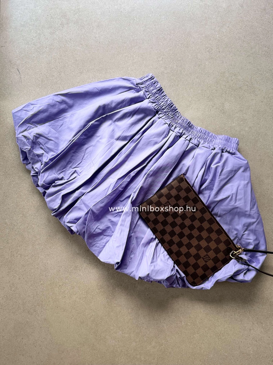 POPP Purple ballonszoknya - rövidnadrággal