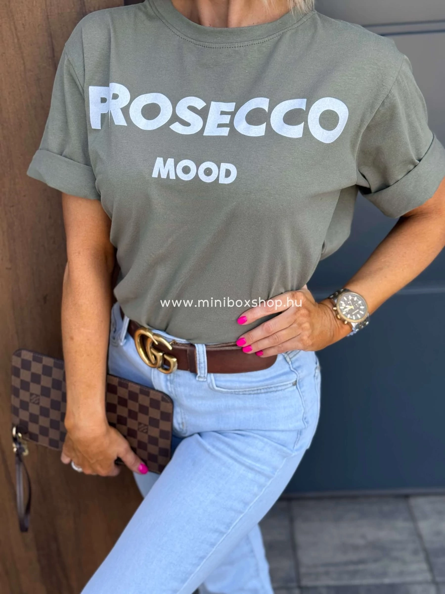 PROSECCO pamutfelső