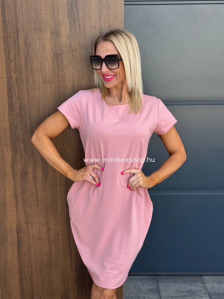 OLÍVIA rövidujjú pamutruha