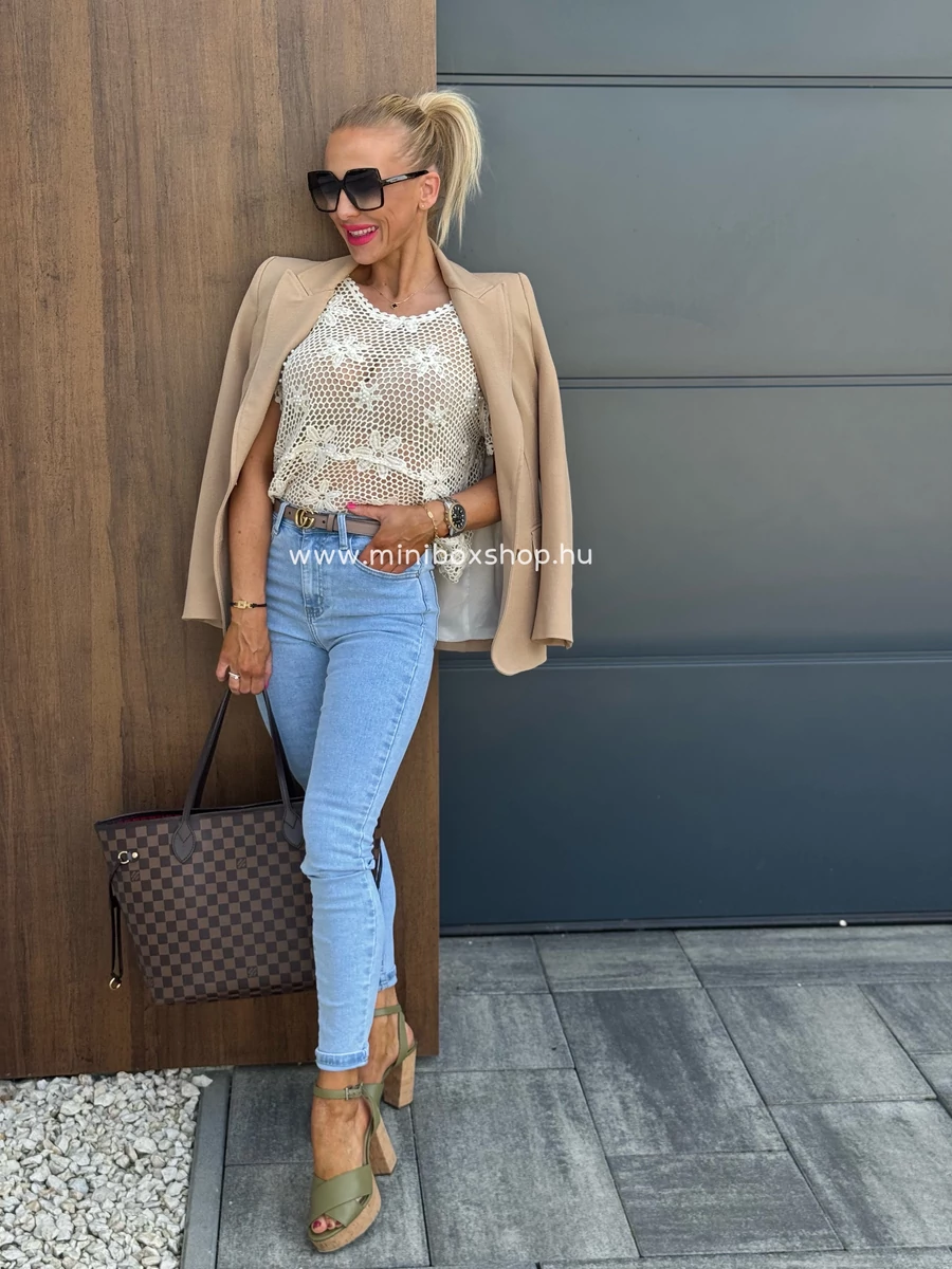 MASHA Skinny francia farmernadrág