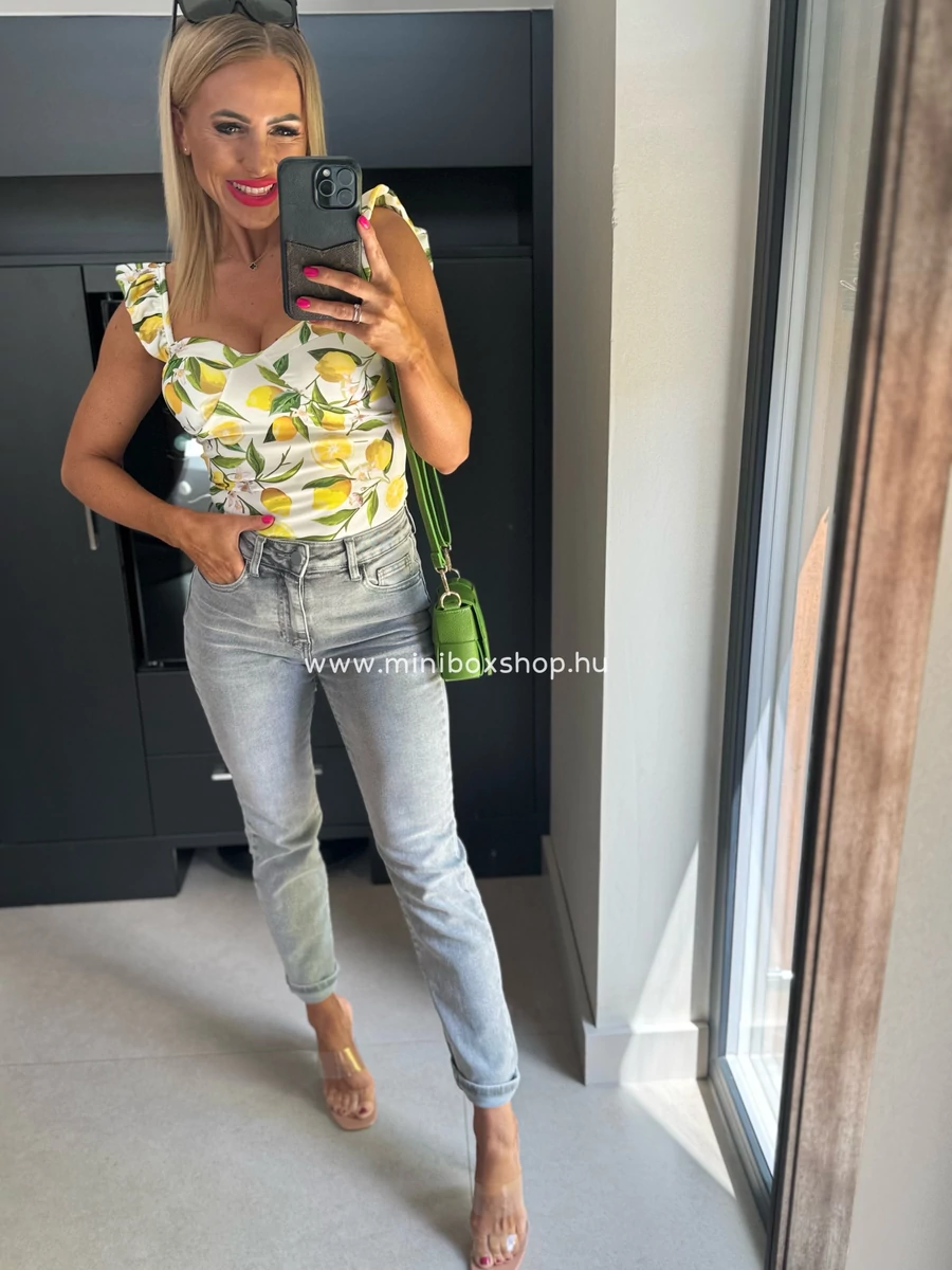 GRAY MOM fit elasztikus nadrág