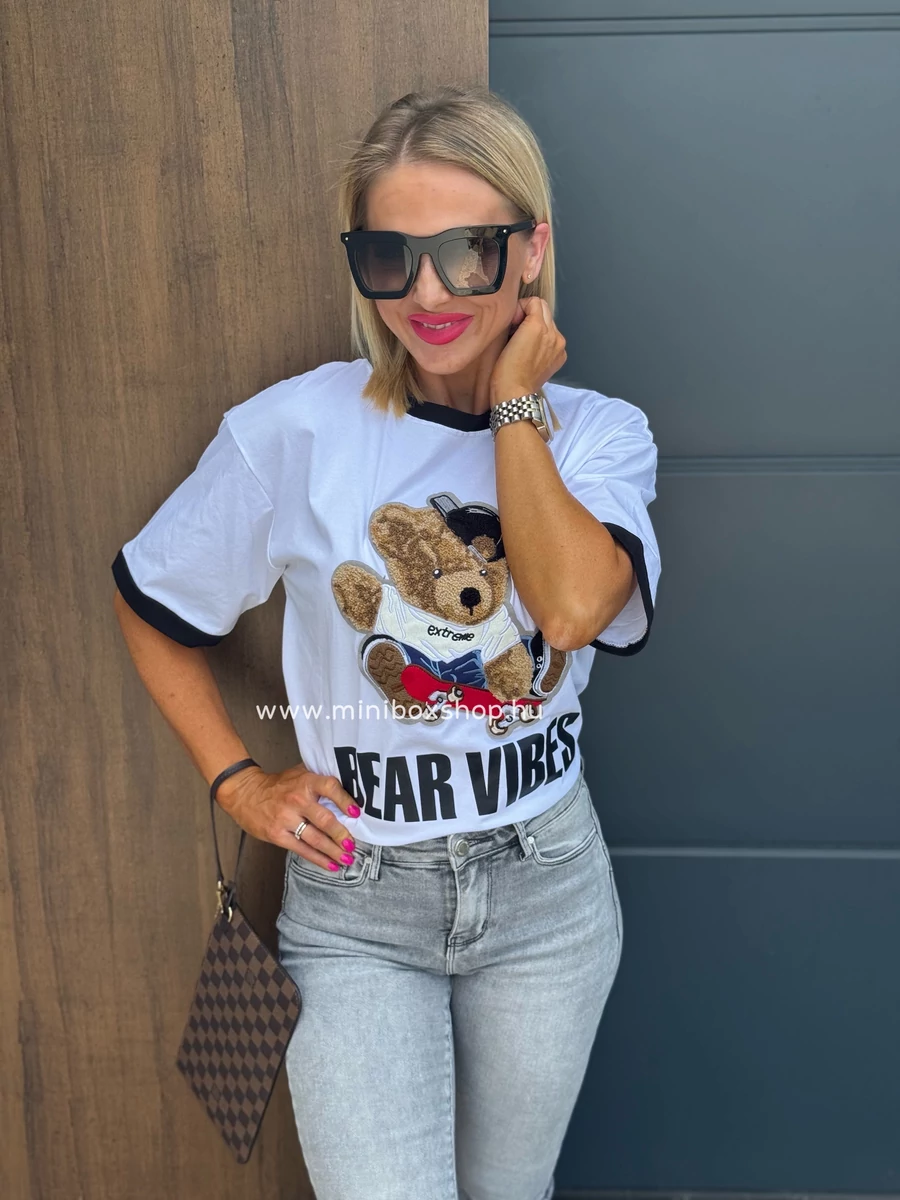 TEDDY vibes pamutfelső