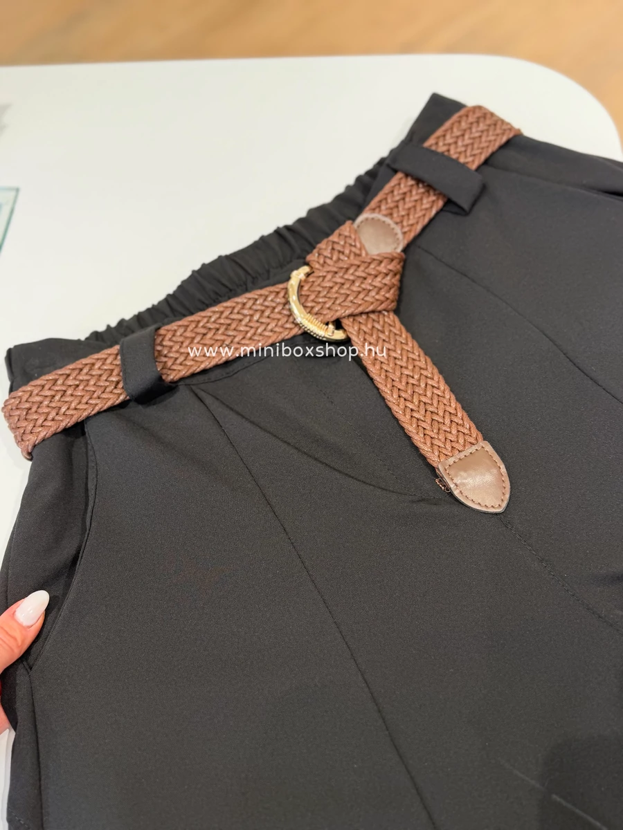 CUTE Cargo nadrág - fonott övvel