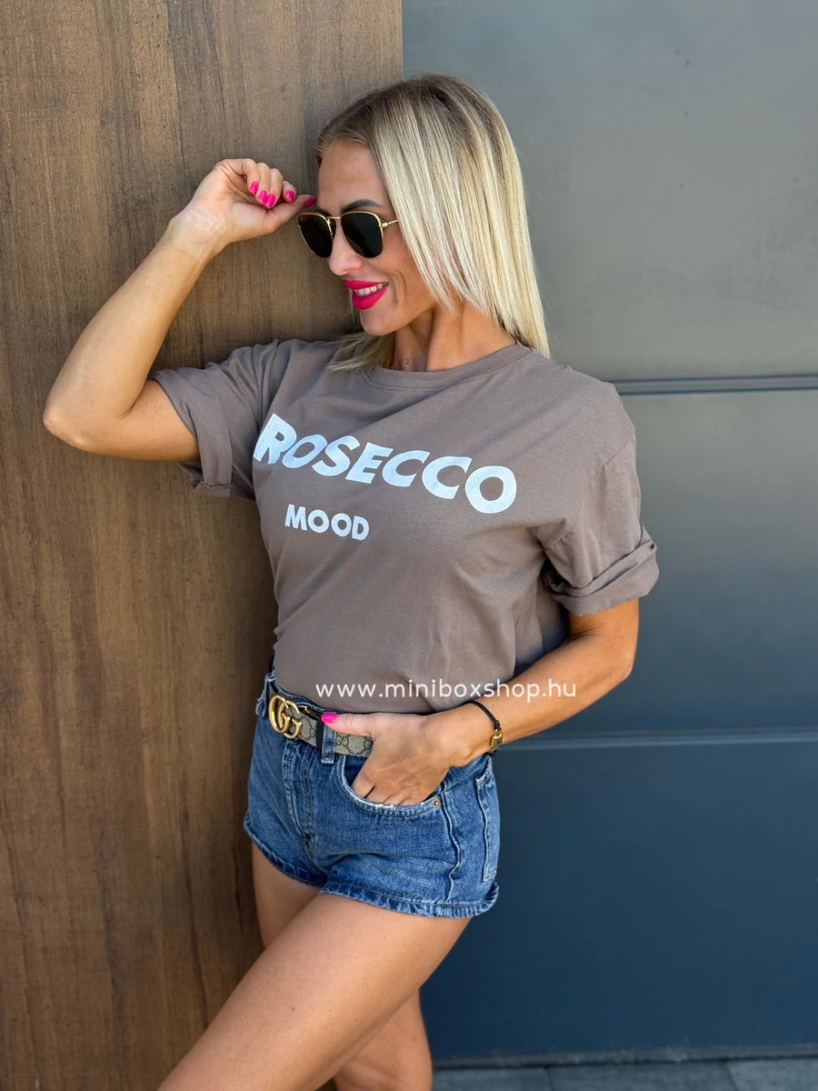 PROSECCO pamutfelső