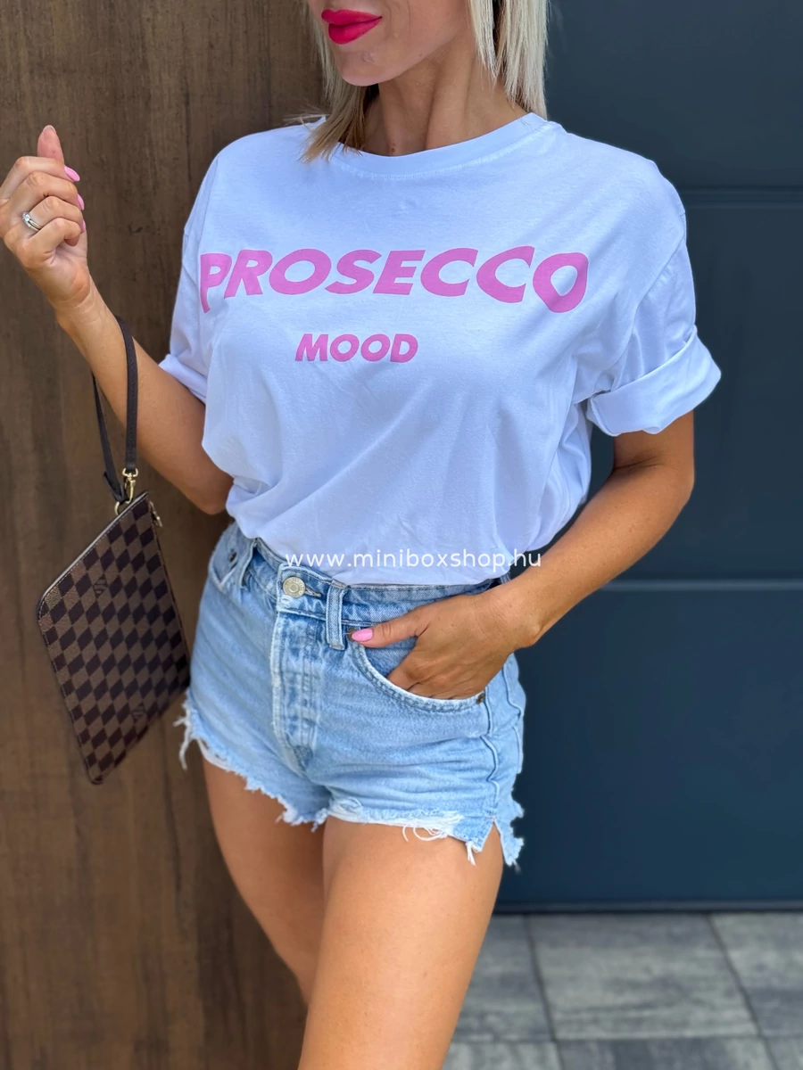 PROSECCO pamutfelső