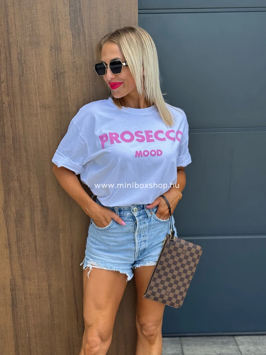 PROSECCO pamutfelső