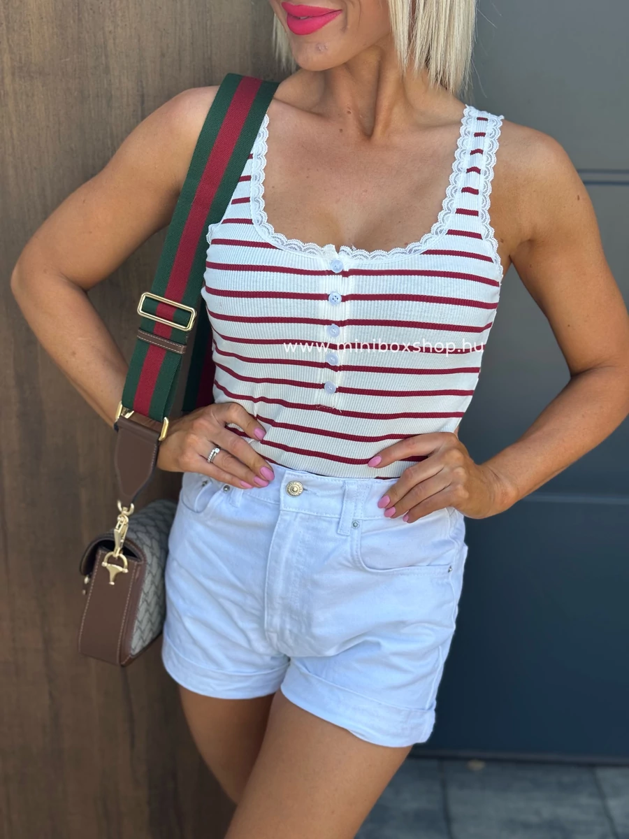MELANIE atléta csipkével