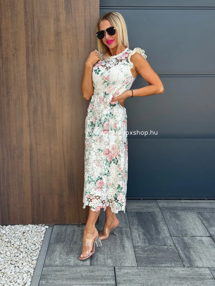 PAULINA extra horgolt midi ruha
