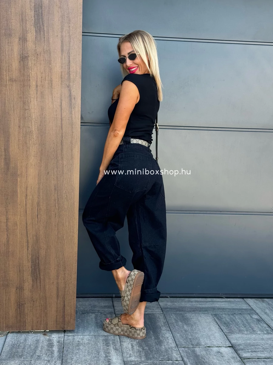 ZEYA oversized farmernadrág
