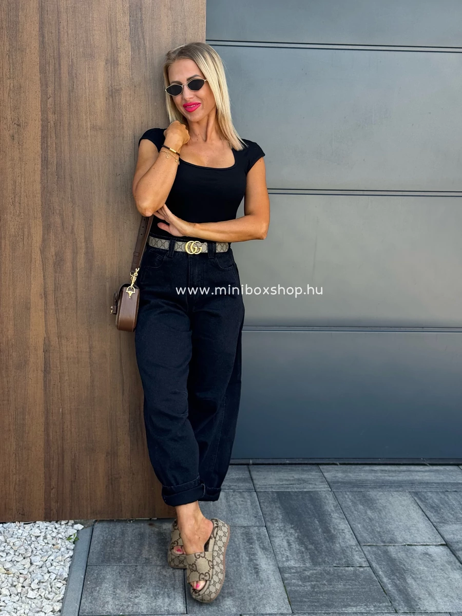 ZEYA oversized farmernadrág
