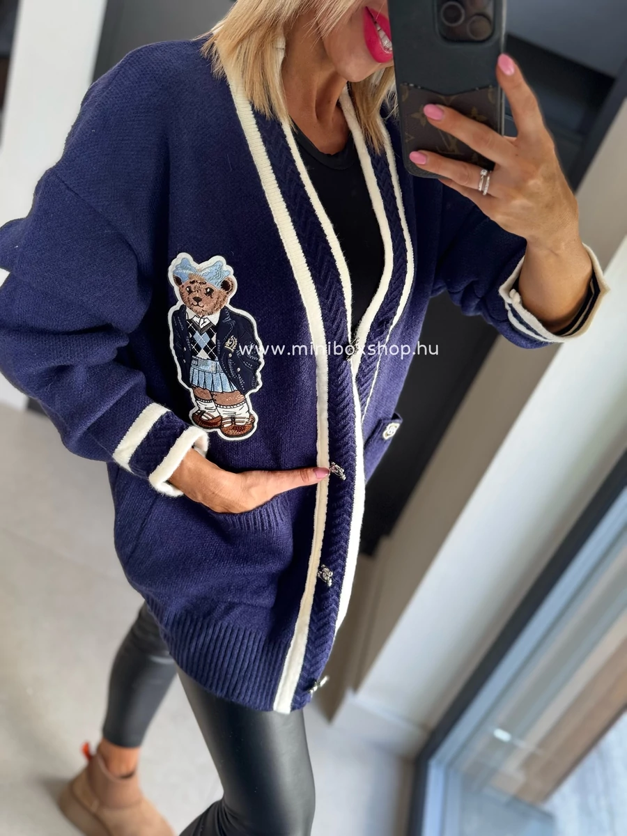 TEDDY oversized kardigàn