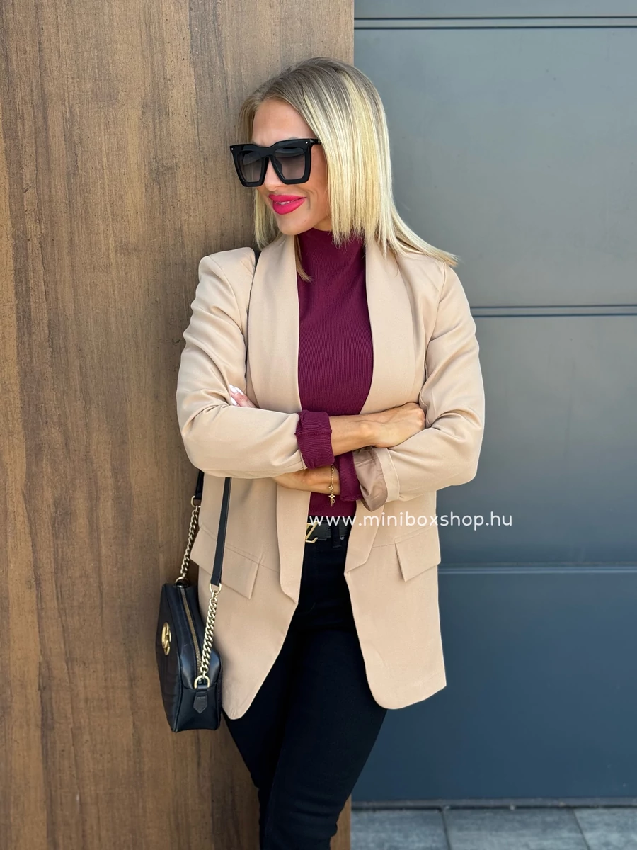 FALL STYLE beige blézer