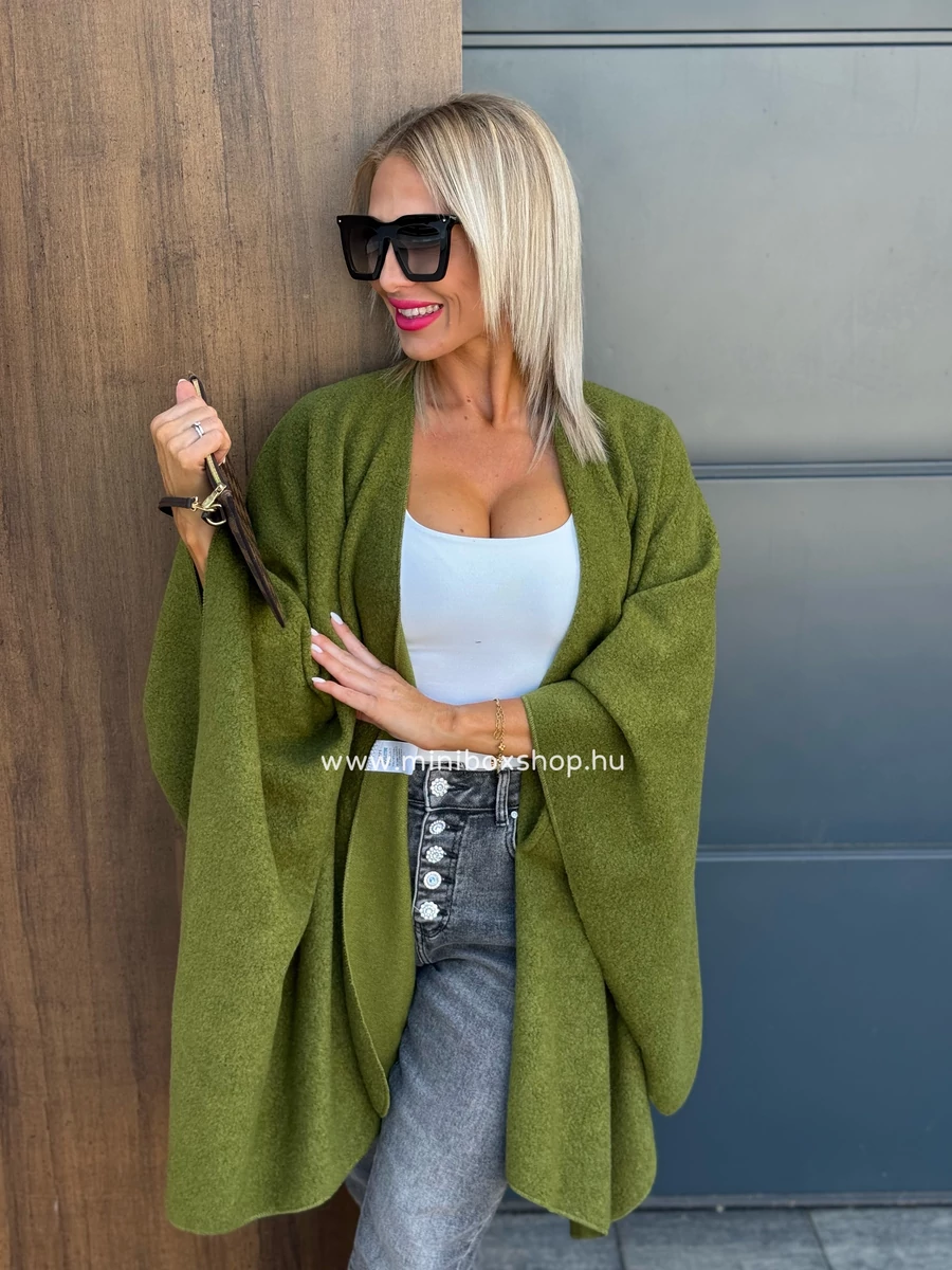 MISS Fall olive poncsókardi