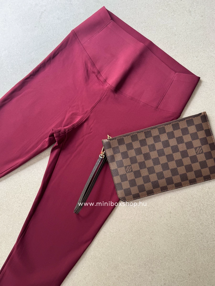 ZITI burgundi leggings