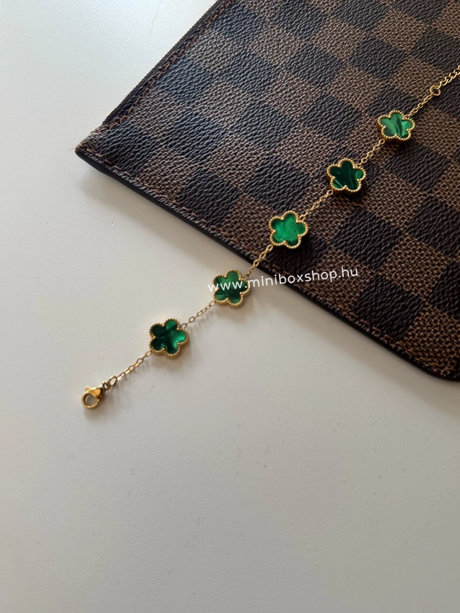 LUCKY green karkötő