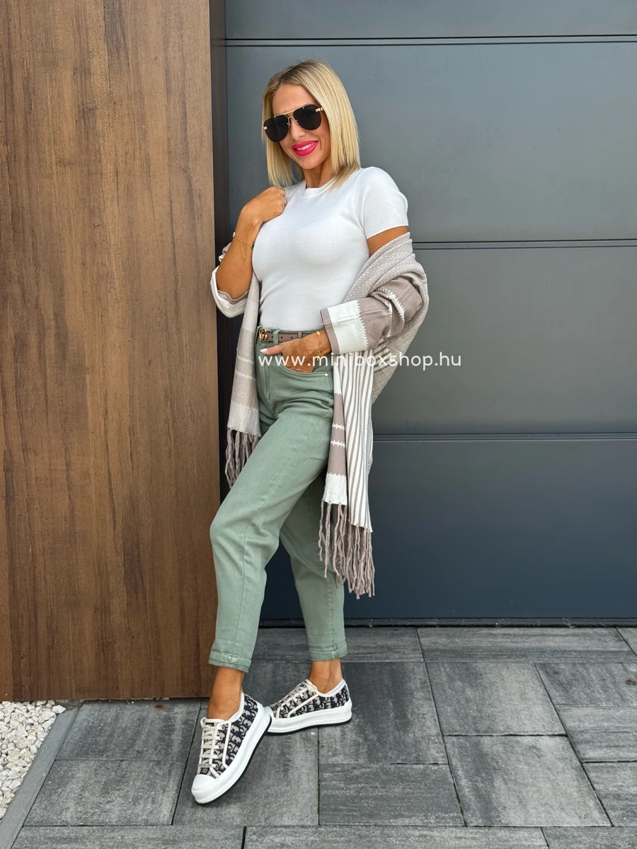 CLASSIC Fall taupe kardigán