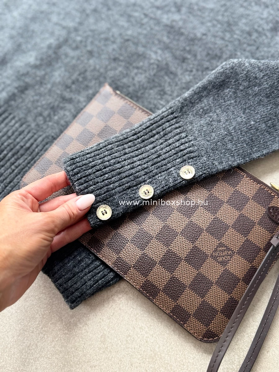 LUX Fall felső - arany gombokkal - gyapjúval