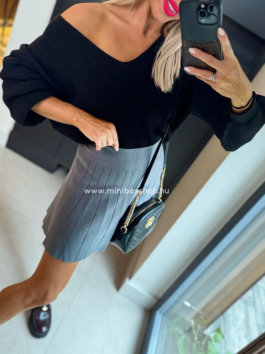 MIMI őszi Oversized pulóver