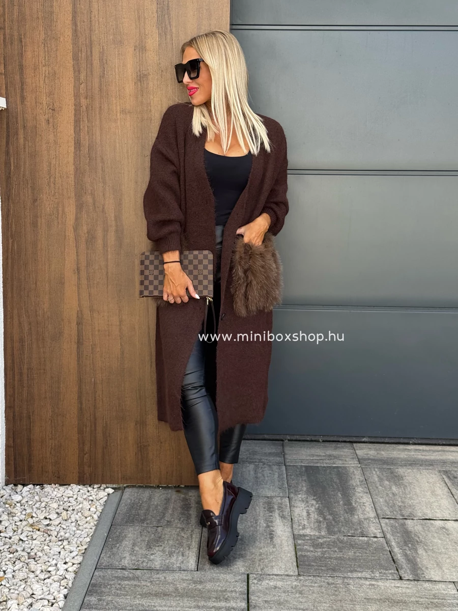 MILU oversized extra puha kardigán