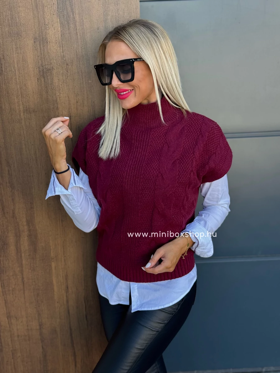 BURGUNDY Fall mellèny