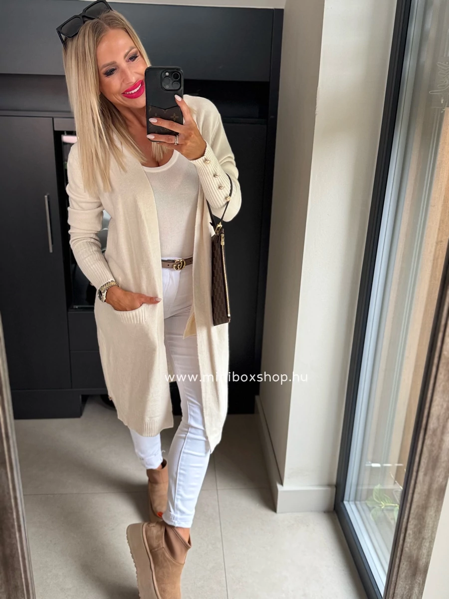 VOCAL Fall puha kötött kardigán VOCAL Fall puha kötött kardigán