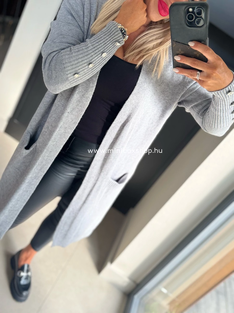 VOCAL Fall puha kötött kardigán