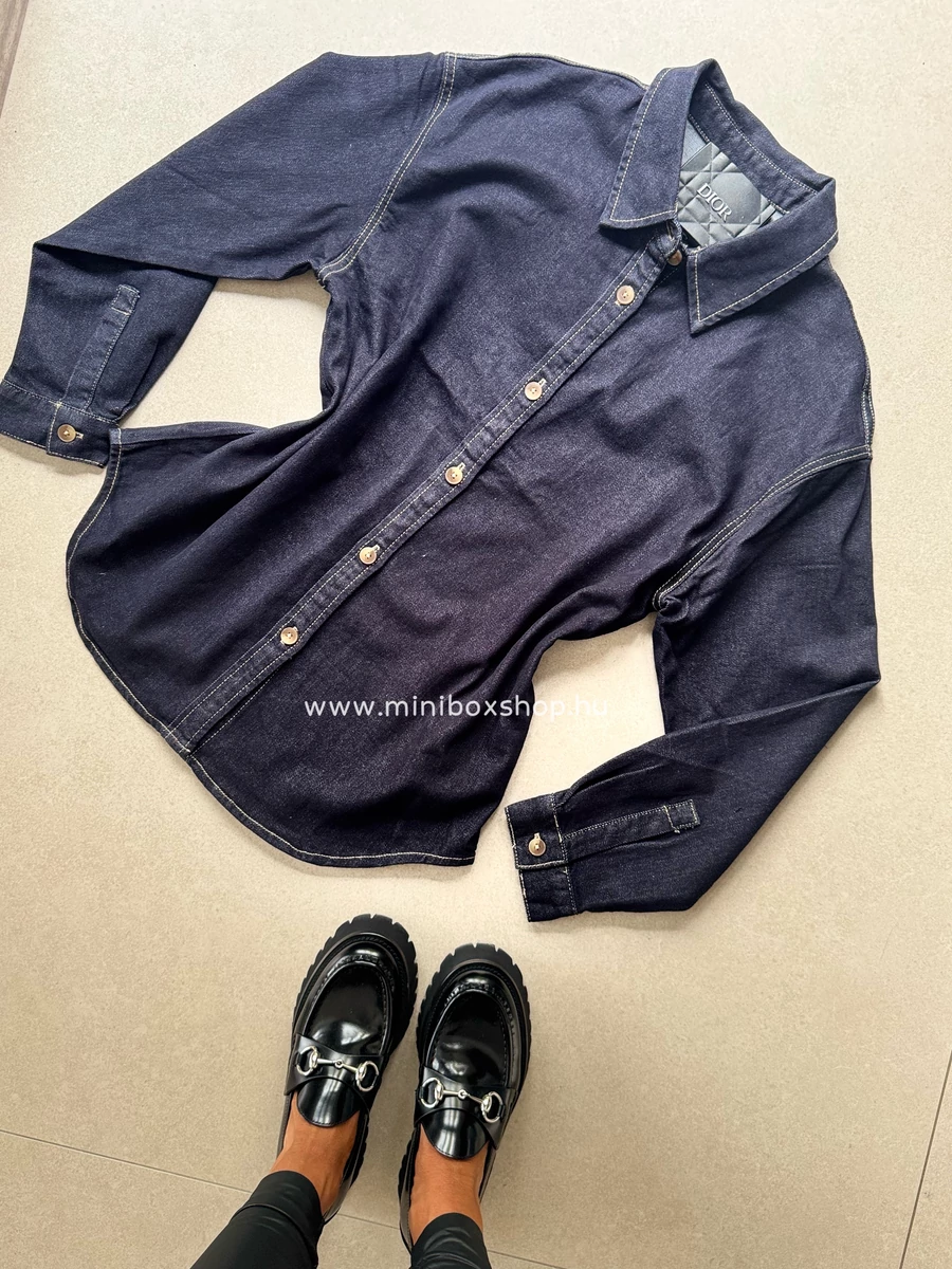 DARK DENIM Fall farmering/kabátka