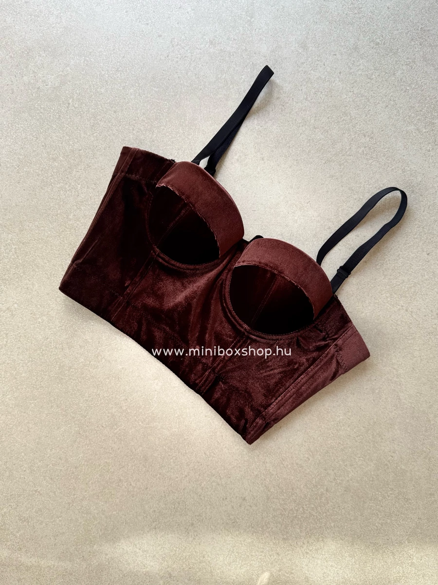 LAROS bársony fűző