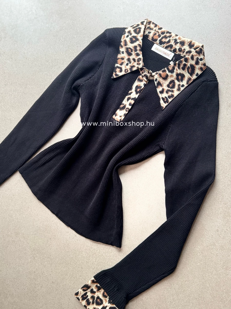 LEO black gallèros felső