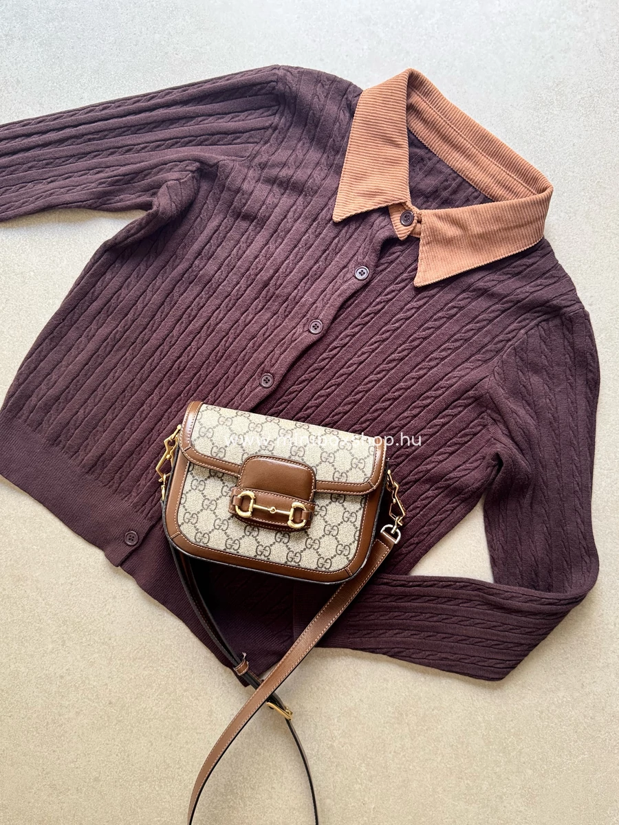 MOUSSE anyagában mintás kardigàn - velúr gallérral MOUSSE anyagában mintás kardigàn - velúr gallérral