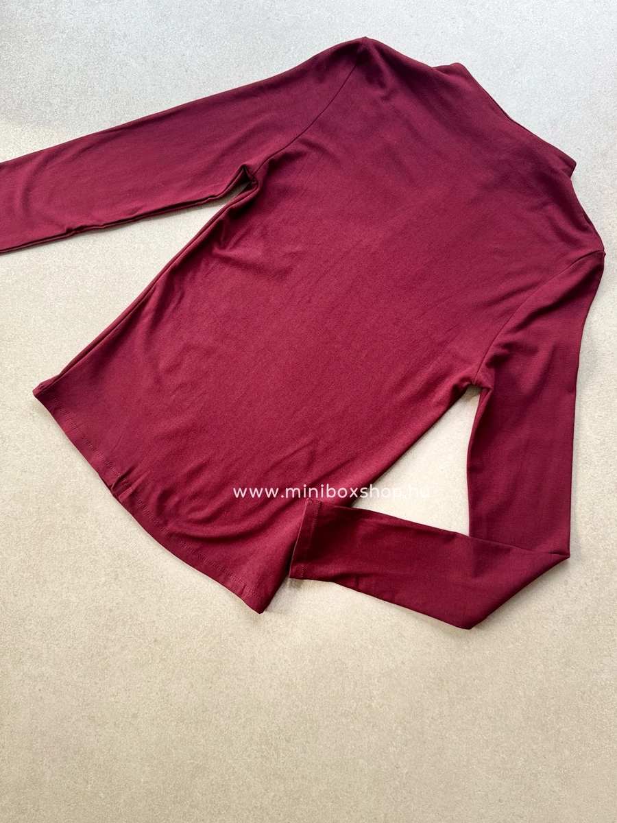 JOHANNA extra puha pamutfelső - mininyakkal