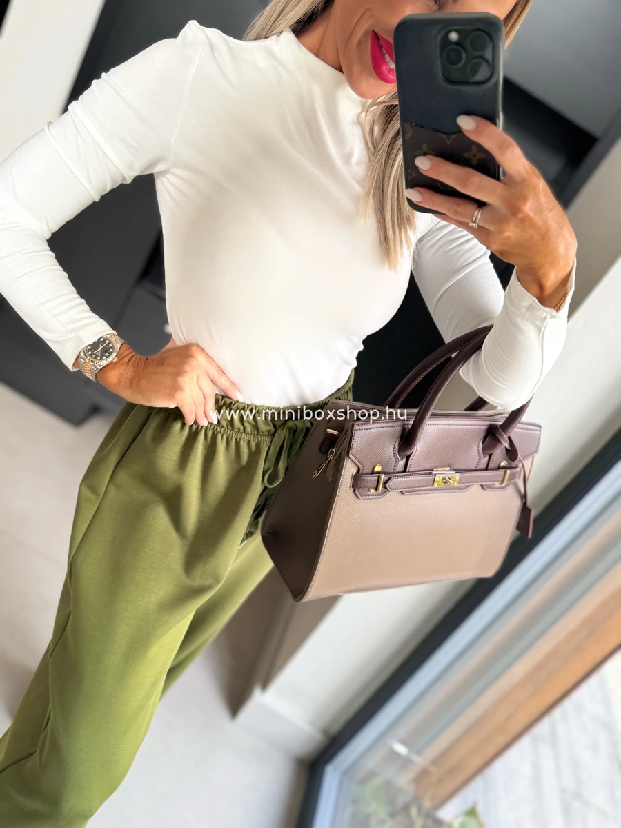 JOHANNA extra puha pamutfelső - mininyakkal