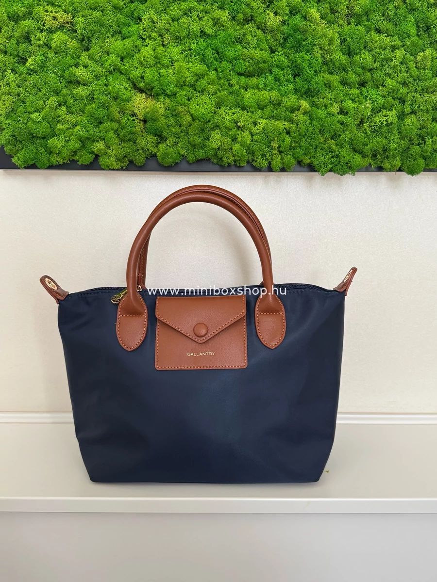 BLUE and BROWN kézitáska - vállpánttal