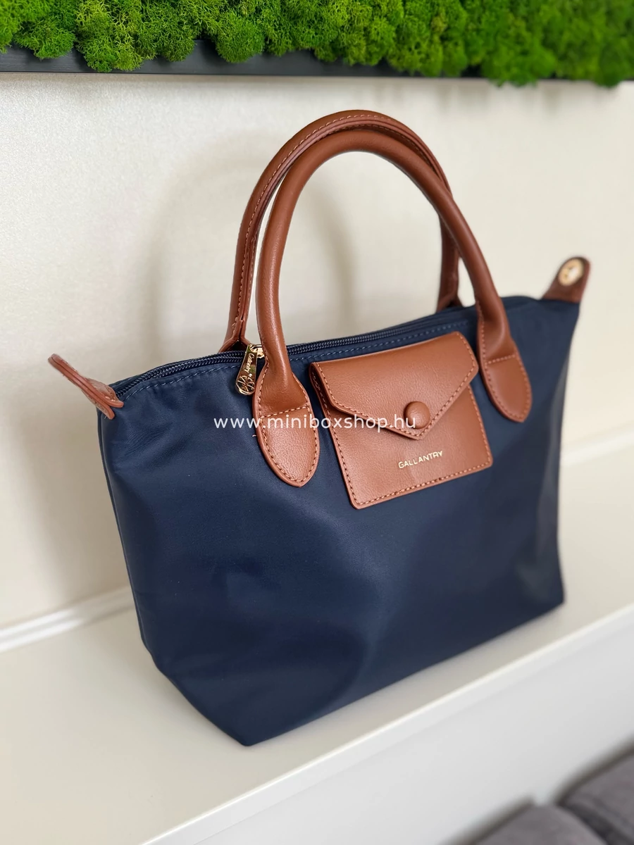 BLUE and BROWN kézitáska - vállpánttal