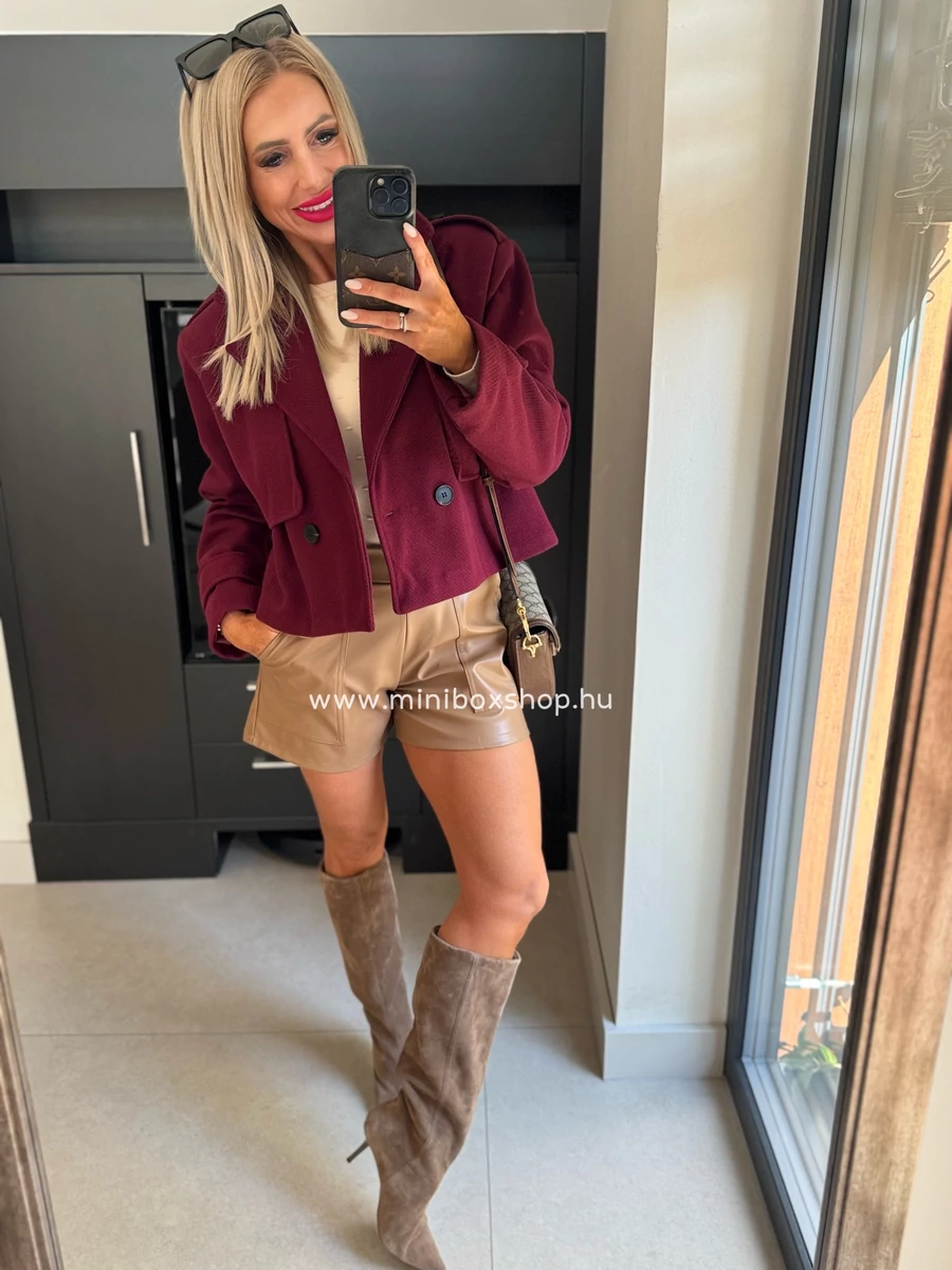 BORI burgundi kabàtka BORI burgundi kabàtka