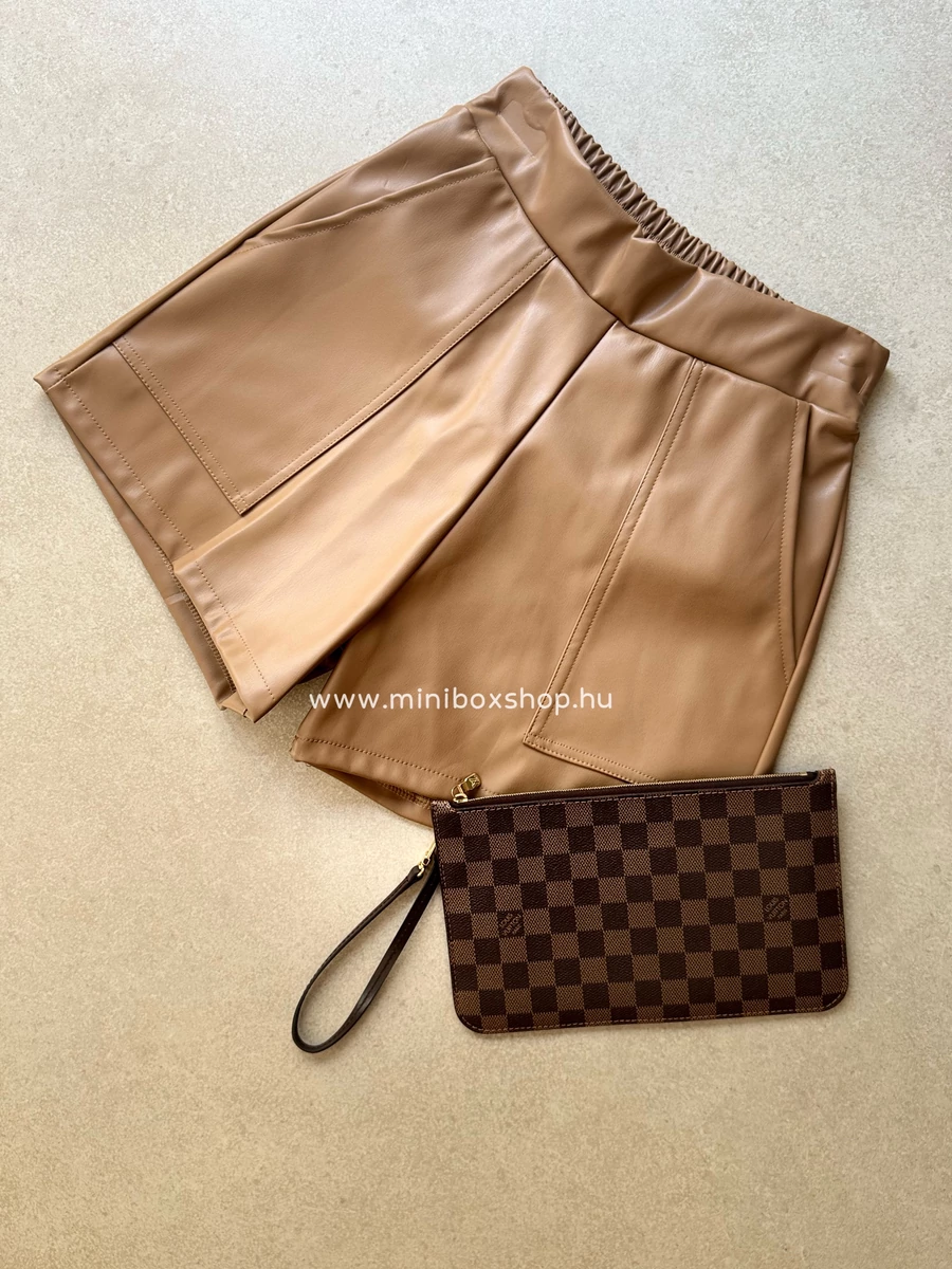 SABINA bőrhatású - gumis rövidnadrág SABINA bőrhatású - gumis rövidnadrág