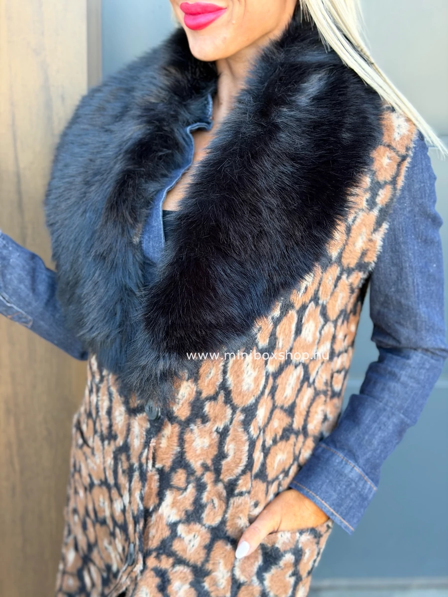 LEO mellény - puha szőrmével LEO mellény - puha szőrmével