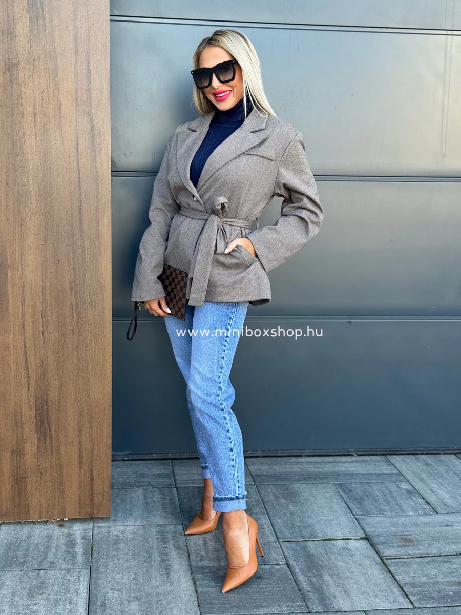 LENA mini megköthető szövetkabát