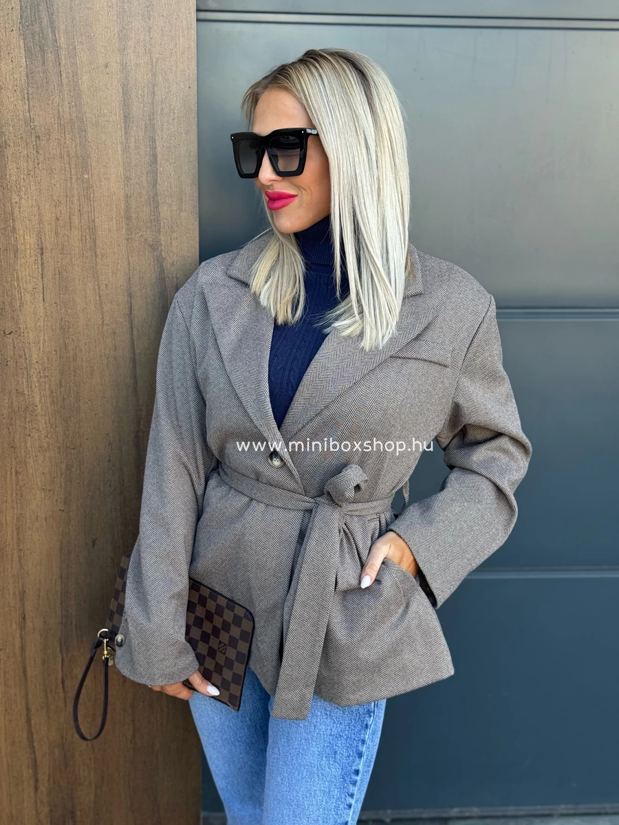 LENA mini megköthető szövetkabát