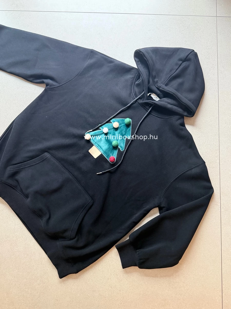 XMAS tunika - kapucnival - puha béléssel