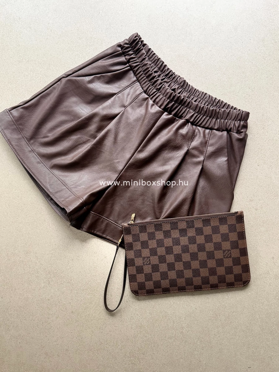 TITANILLA bőrhatású gumis rövidnadrág