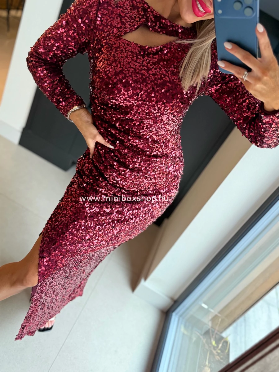 GORGEUS flitteres mesés ruha