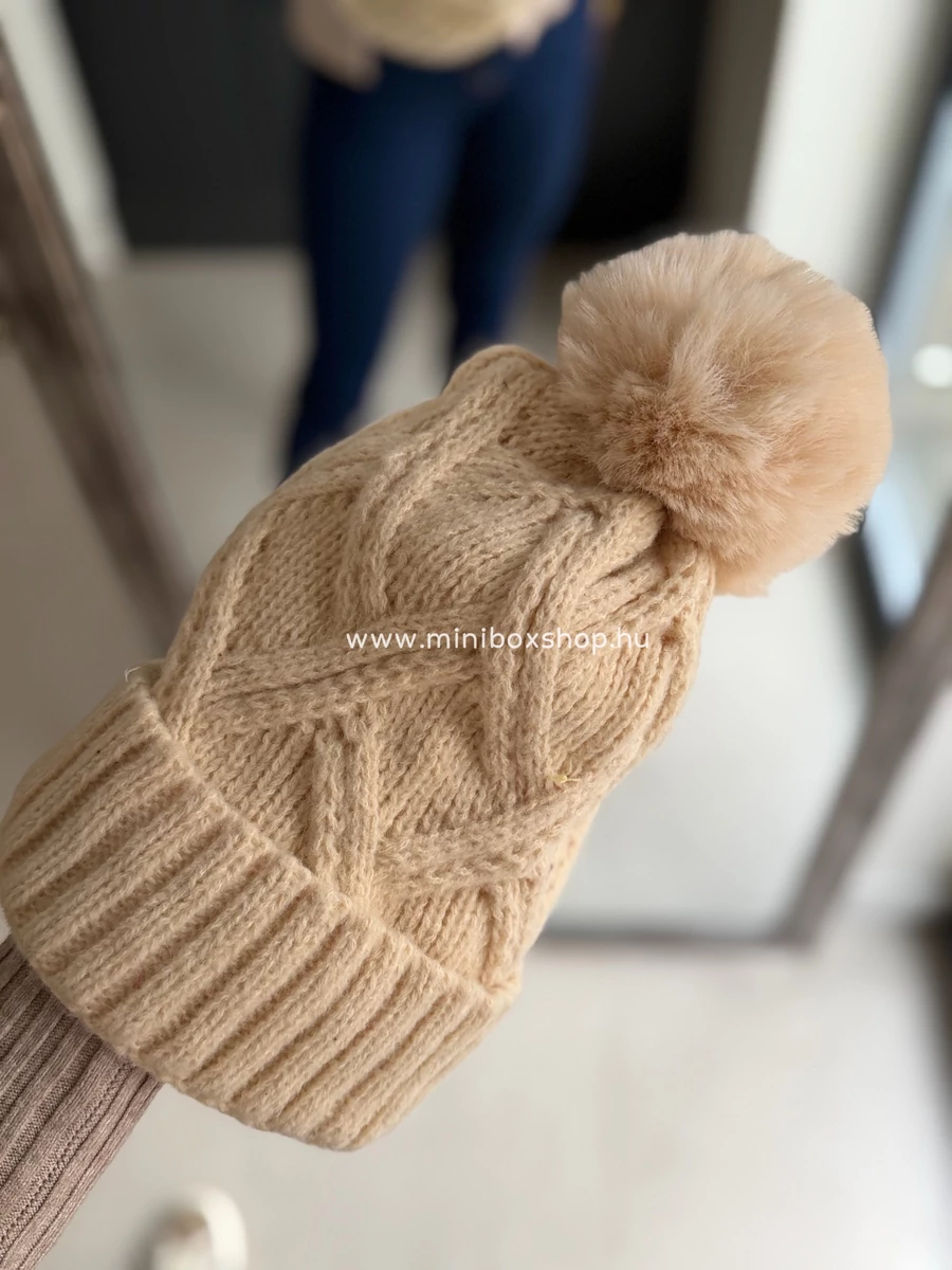 BROX kötött bélelt sapka